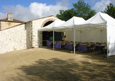 Tentes pliantes Poitou Charente